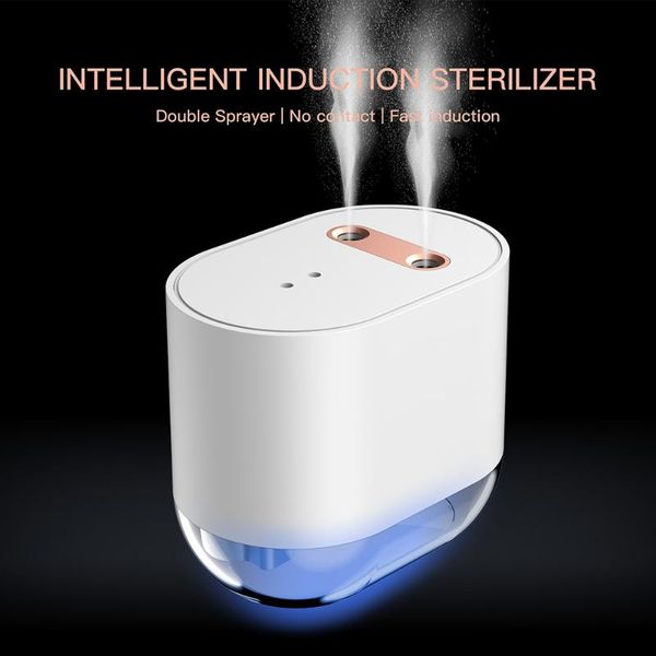 liquid soap dispenser 2021 double hole automatic alcohol dispenser, touchless hand sanitizer usb rechargeable
liquid soap dispenser 2021 double hole automatic alcohol dispenser, touchless hand sanitizer usb rechargeable