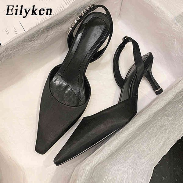 eilyken 2021 spring women silk rhinestone black pointed toe women high heels baotou plus size party shoes c0410
eilyken 2021 spring women silk rhinestone black pointed toe women high heels baotou plus size party shoes c0410
