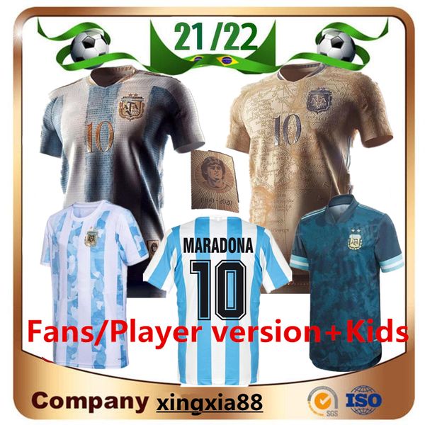 argentina commemorative edition 2022 men+kids kit soccer jersey retro 1986 21 22 maillots de foot maradona special badge messi football shir, Black;yellow
argentina commemorative edition 2022 men+kids kit soccer jersey retro 1986 21 22 maillots de foot maradona special badge messi football shir, Black;yellow