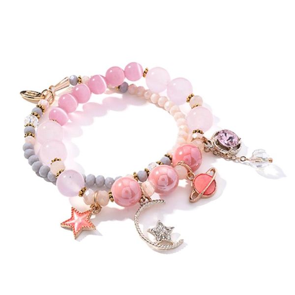beaded, strands korea dongdaemun fashion starry sky female bracelet multi- star moon crystal pendant beaded for women present, Black
beaded, strands korea dongdaemun fashion starry sky female bracelet multi- star moon crystal pendant beaded for women present, Black