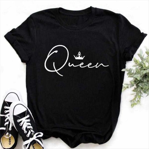 crown fashion queen print women short sleeve o neck loose ladies tee clothes camisetas mujer, White
crown fashion queen print women short sleeve o neck loose ladies tee clothes camisetas mujer, White