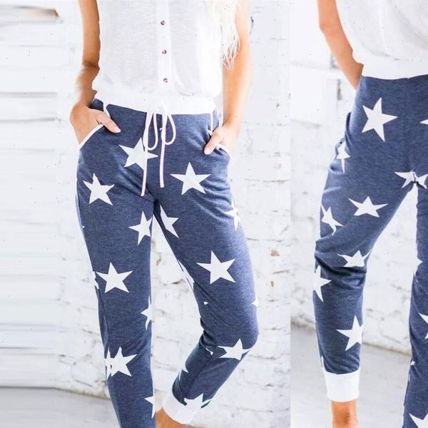 h40 women pants casual harajuku spring autumn big size long trousers star elastic waist cotton ankle length haren, Black;white
h40 women pants casual harajuku spring autumn big size long trousers star elastic waist cotton ankle length haren, Black;white