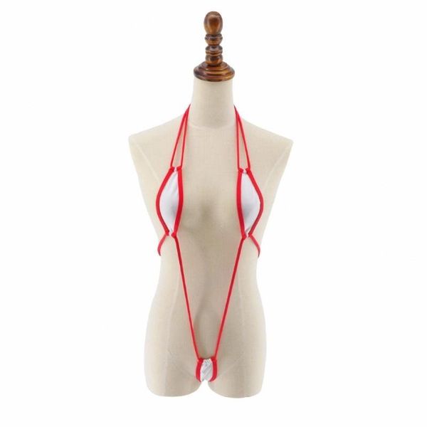 factoryslingsbetter micro white monokini corded bikini thong g-string red cord string beach sunkini biquinis nimy#, White;black
factoryslingsbetter micro white monokini corded bikini thong g-string red cord string beach sunkini biquinis nimy#, White;black