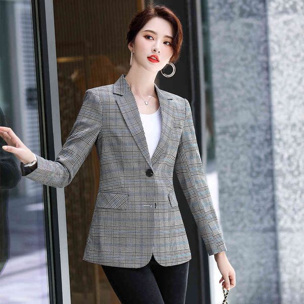 suit suit female blue khaki plaid single breasted blazer 2021 spring arrival autumn s-4xl ladies jacket, White;black
suit suit female blue khaki plaid single breasted blazer 2021 spring arrival autumn s-4xl ladies jacket, White;black