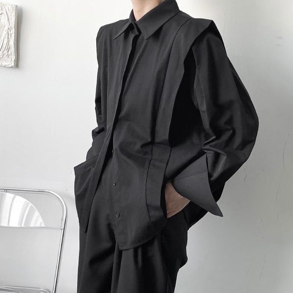 men's casual shirts 2021 autumn korean style personality court retro design men loose wild black white -xxl, White;black
men's casual shirts 2021 autumn korean style personality court retro design men loose wild black white -xxl, White;black