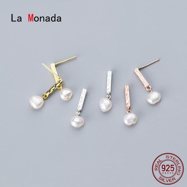 la monada trendy stud earrings for women silver 925 stick imitation pearls fine jewelry, Golden;silver
la monada trendy stud earrings for women silver 925 stick imitation pearls fine jewelry, Golden;silver