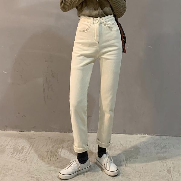women's pants & capris alien high waist streetwear straight denim 2021 femme party solid loose slim jeans fashion all match trousers ca, Black;white
women's pants & capris alien high waist streetwear straight denim 2021 femme party solid loose slim jeans fashion all match trousers ca, Black;white
