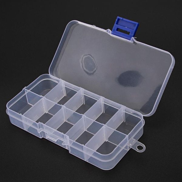 portable fishing tackle box 5 /10 compartments plastic accessories storage tools lures hooks case
portable fishing tackle box 5 /10 compartments plastic accessories storage tools lures hooks case