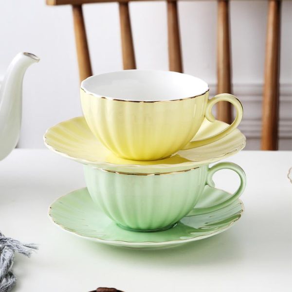 ceramic coffee cup saucers with spoon bone china tea set decoration liquid gold and saucer cups &
ceramic coffee cup saucers with spoon bone china tea set decoration liquid gold and saucer cups &