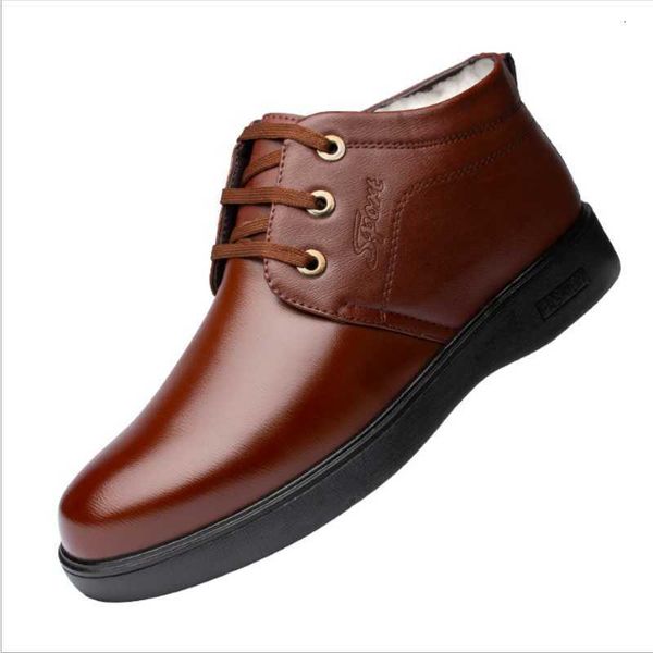 dress shoes jxjbp men's round head cotton casual leather with thick front lace up and warm boots cczb, Black
dress shoes jxjbp men's round head cotton casual leather with thick front lace up and warm boots cczb, Black