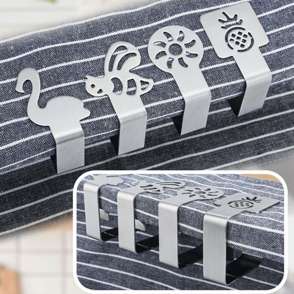 table cloth 6pcs/set wedding tablecloth clamp clip non slip practical holder stainless steel restaurant party multi shape design
table cloth 6pcs/set wedding tablecloth clamp clip non slip practical holder stainless steel restaurant party multi shape design