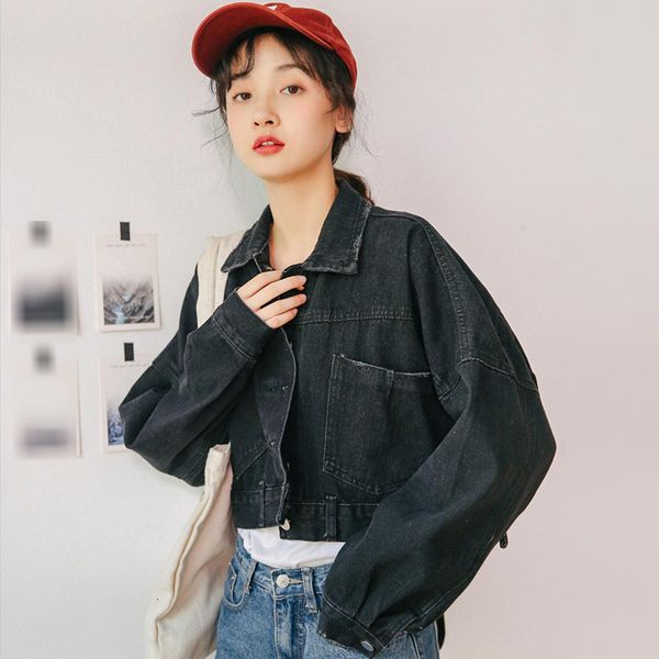 women's jackets short jean jacket, , spring, loose, bow, hong kong style, short, p0fh, Black;brown
women's jackets short jean jacket, , spring, loose, bow, hong kong style, short, p0fh, Black;brown
