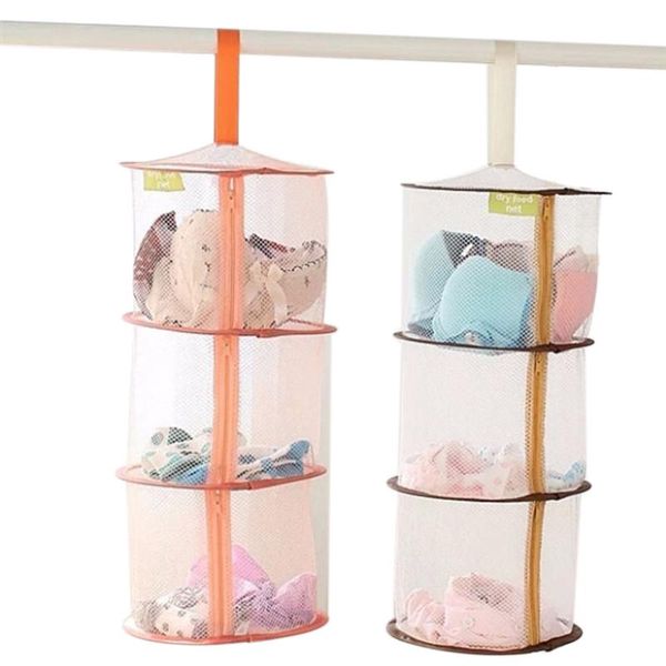 hangers & racks creative drying clothes basket folding hanging net 4-tier for underwear bra panties socks tools
hangers & racks creative drying clothes basket folding hanging net 4-tier for underwear bra panties socks tools