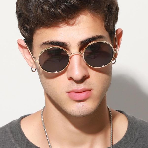 sunglasses teenyoun retro vintage gothic steampunk round metal for men women circle sun glasses male eyeware uv400, White;black
sunglasses teenyoun retro vintage gothic steampunk round metal for men women circle sun glasses male eyeware uv400, White;black