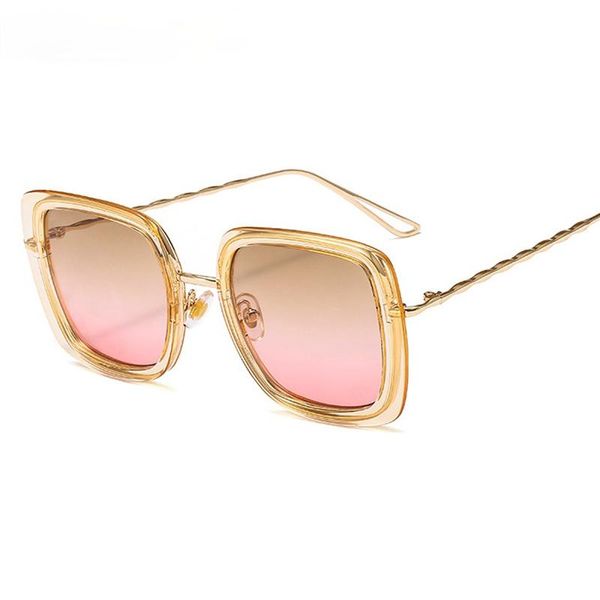 sunglasses ladies square women design luxury metal frame brown pink ocean sun glasses elegant female shades, White;black
sunglasses ladies square women design luxury metal frame brown pink ocean sun glasses elegant female shades, White;black