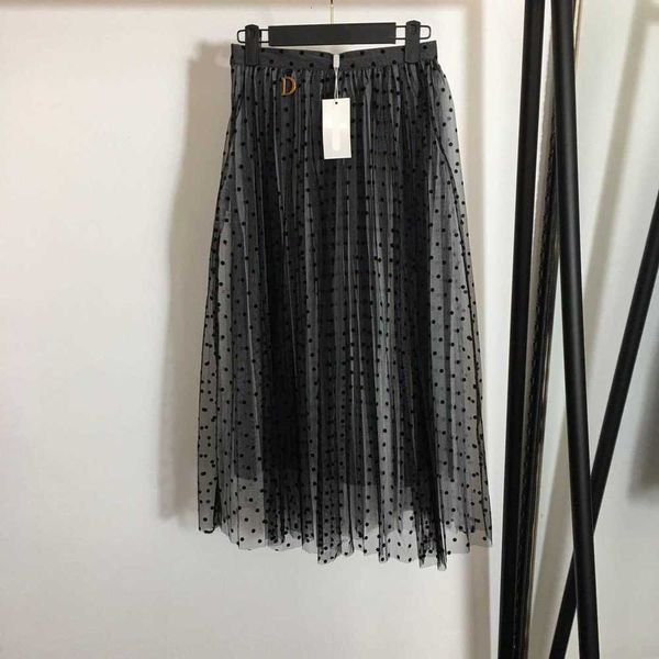 zv1dc ao d 2020 new flocking polka dot mesh elegant all-match high waist long skirt mid-length skirt for women, Black
zv1dc ao d 2020 new flocking polka dot mesh elegant all-match high waist long skirt mid-length skirt for women, Black