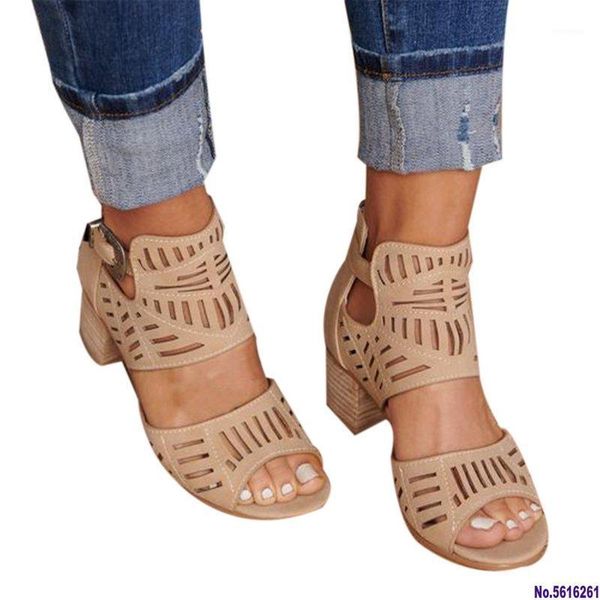 summer women bucket sandals fashion female hollow out shoes square mid heels comfortable pu leather peep-toe1, Black
summer women bucket sandals fashion female hollow out shoes square mid heels comfortable pu leather peep-toe1, Black