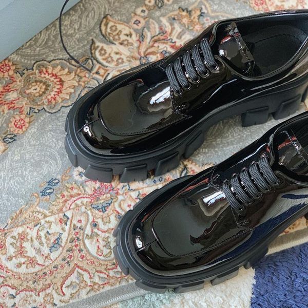 patent-leather platform shoes women's 2021 autumn/winter all-match lace british preppy of mail dress, Black
patent-leather platform shoes women's 2021 autumn/winter all-match lace british preppy of mail dress, Black