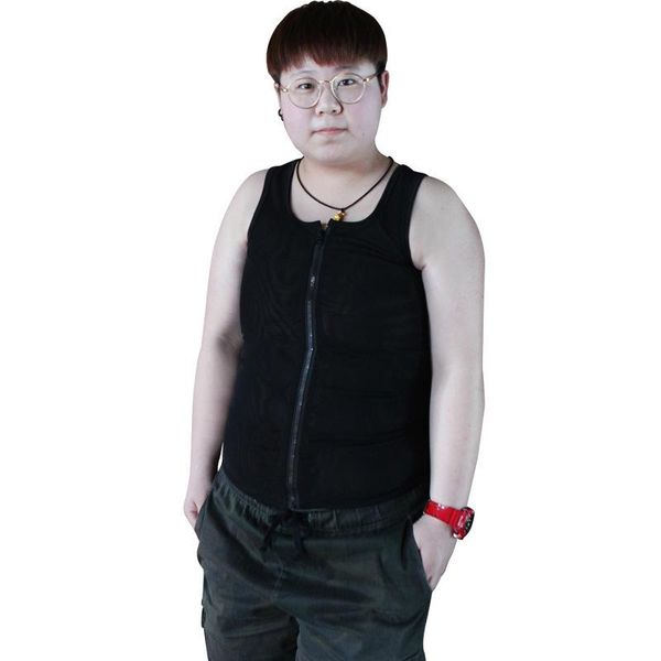women's shapers tomboy lesbian ftm zipper long chest binder waist trainer body corset tank cosplay flatten breast shaperwear underwear, Black;white
women's shapers tomboy lesbian ftm zipper long chest binder waist trainer body corset tank cosplay flatten breast shaperwear underwear, Black;white