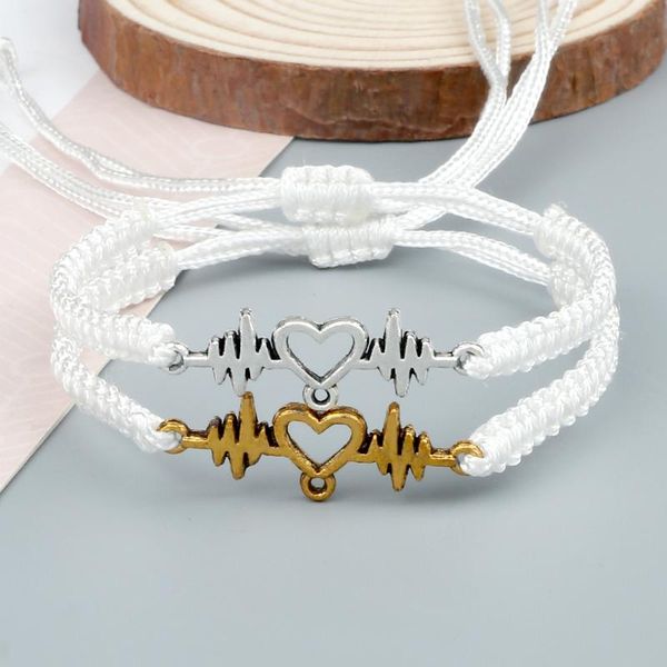 beaded, strands 2pcs/set red lucky braided bracelet charm heartbeat pendant bangles jewelry couples handmade pulsera chain gift for friend, Black
beaded, strands 2pcs/set red lucky braided bracelet charm heartbeat pendant bangles jewelry couples handmade pulsera chain gift for friend, Black
