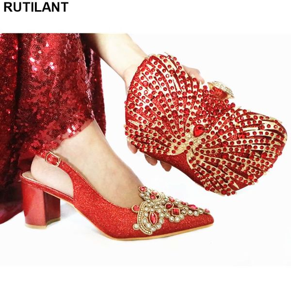 dress shoes arrival italian with matching bag set decorated rhinestone luxury women block heel ladies shoe high quality, Black
dress shoes arrival italian with matching bag set decorated rhinestone luxury women block heel ladies shoe high quality, Black