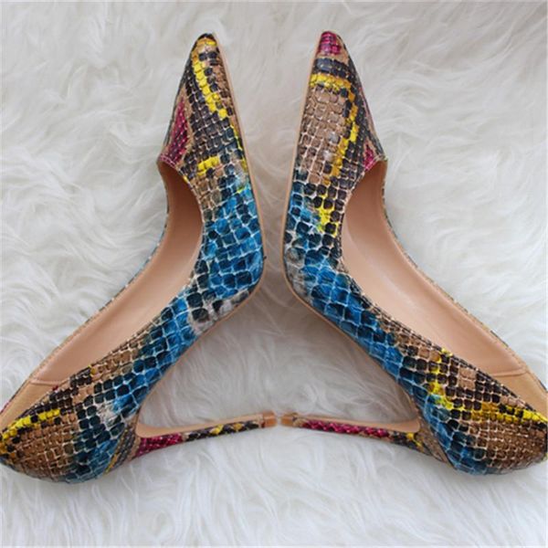 fashion women pumps multi color snake printed pointy toe high heels shoes size33-43 12cm 10cm 8cm party dress, Black
fashion women pumps multi color snake printed pointy toe high heels shoes size33-43 12cm 10cm 8cm party dress, Black