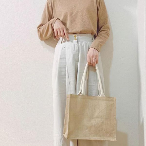 storage bags jute shopping bag large capacity reusable mobile travel beach portable tote pouch organizer for traveling daily
storage bags jute shopping bag large capacity reusable mobile travel beach portable tote pouch organizer for traveling daily