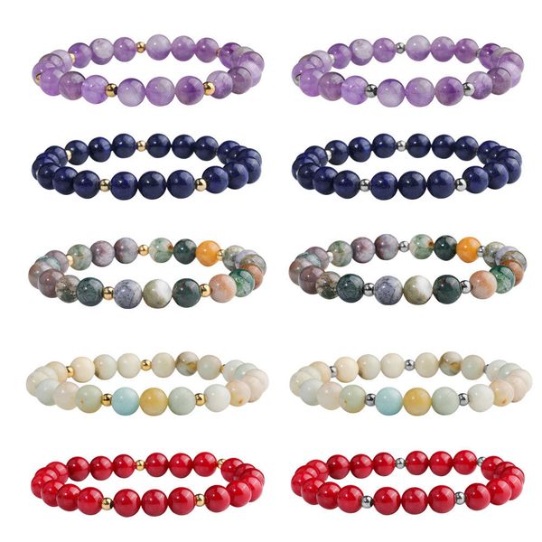 healing crystal stone beaded stretch bracelet natural gemstone beads reiki meditation anxiety bracelets jewelry for women men, Black
healing crystal stone beaded stretch bracelet natural gemstone beads reiki meditation anxiety bracelets jewelry for women men, Black