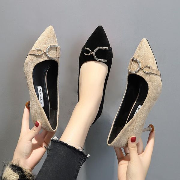 summer solid color baotou sandals set toe head high heels contracted fine documentary shoes female temperament, Black
summer solid color baotou sandals set toe head high heels contracted fine documentary shoes female temperament, Black