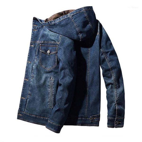 men's jackets mcikkny men cargo casual denim coats with hat solid color hooded jeans for male outwear spring autumn1, Black;brown
men's jackets mcikkny men cargo casual denim coats with hat solid color hooded jeans for male outwear spring autumn1, Black;brown