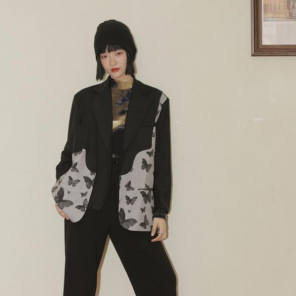 butterfly print patchwork suit coat famale notched collar fashion two-piece autumn detachable blazers for women c237 women's suits &, White;black
butterfly print patchwork suit coat famale notched collar fashion two-piece autumn detachable blazers for women c237 women's suits &, White;black
