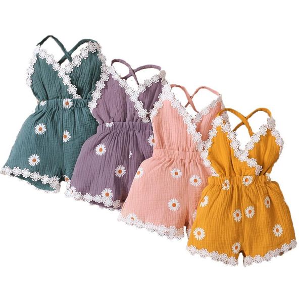 jumpsuits toddler baby girl fashion summer romper sleeveless v-neck daisy printed jumpsuit 4colors clothing, Blue
jumpsuits toddler baby girl fashion summer romper sleeveless v-neck daisy printed jumpsuit 4colors clothing, Blue