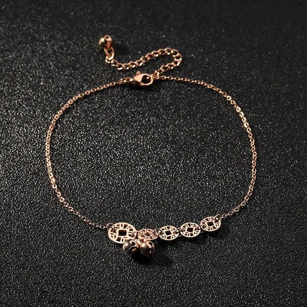 anklets jioromy 2021 summer leg bracelets for women foot jewelry feet chain gifts hollow coins titanium steel bells anklet, Red;blue
anklets jioromy 2021 summer leg bracelets for women foot jewelry feet chain gifts hollow coins titanium steel bells anklet, Red;blue
