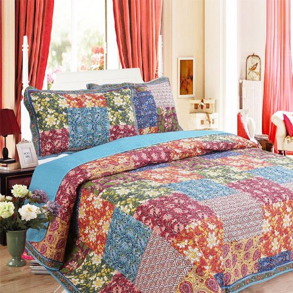 comforters & sets chausub floral quilt set 3pcs cotton quilts for bed cover quilted bedspreads pillowcase summer blanket king size coverlets
comforters & sets chausub floral quilt set 3pcs cotton quilts for bed cover quilted bedspreads pillowcase summer blanket king size coverlets