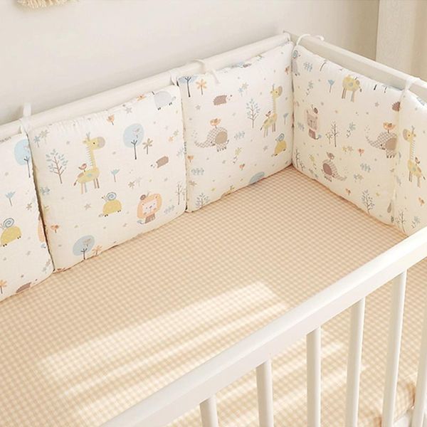 bedding sets 6pcs/ set baby bed crib bumper thick cushion protector washable infant cot safety barriers rail guard decor pad for 70x140
bedding sets 6pcs/ set baby bed crib bumper thick cushion protector washable infant cot safety barriers rail guard decor pad for 70x140