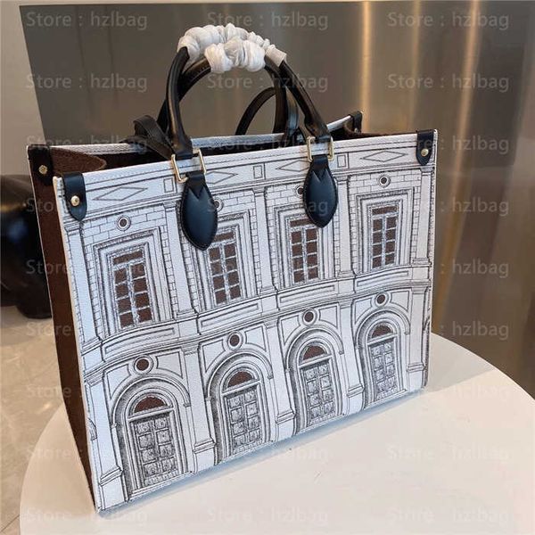 onthego mm architettura tote bags black white fornasetti business handbag cross body bag m59264 on the go, Red;black
onthego mm architettura tote bags black white fornasetti business handbag cross body bag m59264 on the go, Red;black