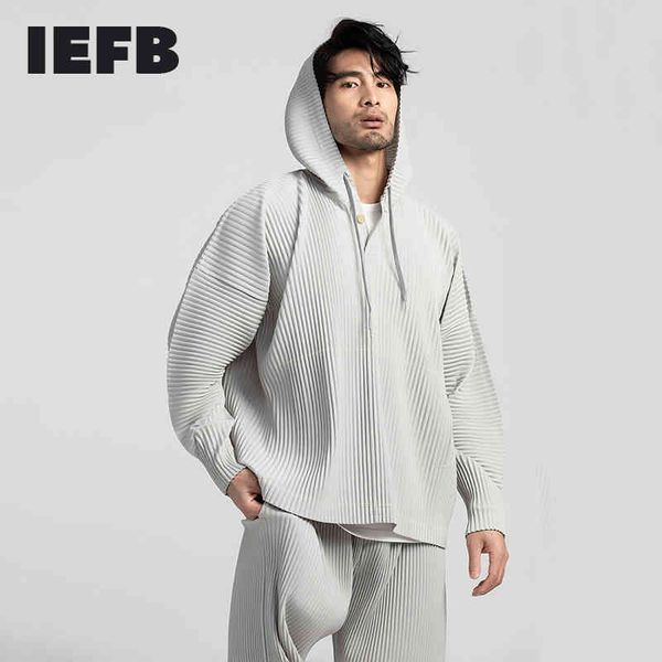 iefb japane streetwear fashion men's pleated hoodi light breathable sunscreen cloth profile long sve causal sweatshirt, Black
iefb japane streetwear fashion men's pleated hoodi light breathable sunscreen cloth profile long sve causal sweatshirt, Black