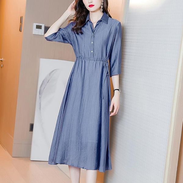 casual dresses large size women's dress for fat people in 2021 summer, Black;gray
casual dresses large size women's dress for fat people in 2021 summer, Black;gray