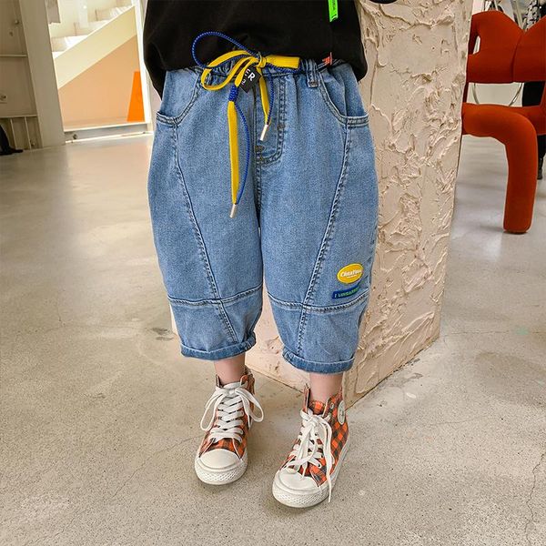 children jeans boys baby handsome causal cowboy denim cropped pants summer 2021 fashion for older, Blue
children jeans boys baby handsome causal cowboy denim cropped pants summer 2021 fashion for older, Blue