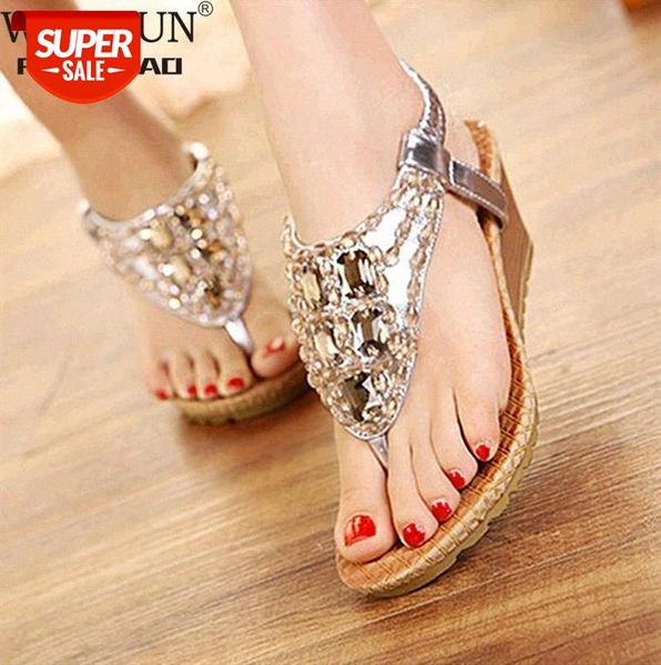 classic sandals women shoes wedge for flip flop crystal rhinestone bohemia beach ladies shoe #4c9b, Black
classic sandals women shoes wedge for flip flop crystal rhinestone bohemia beach ladies shoe #4c9b, Black