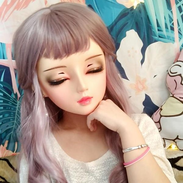 party masks (mian-05)female sweet girl resin half head kigurumi bjd mask cosplay japanese anime role lolita crossdress doll
party masks (mian-05)female sweet girl resin half head kigurumi bjd mask cosplay japanese anime role lolita crossdress doll