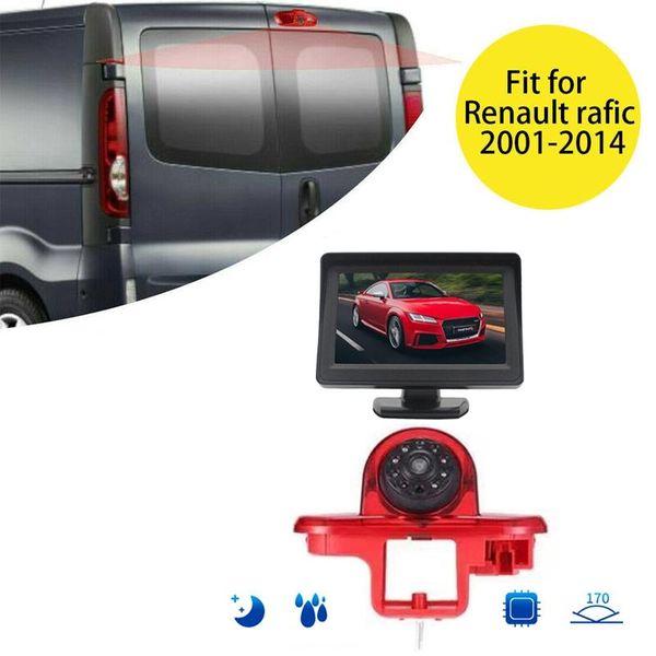 170° backup rear view camera brake light & 4.3inch monitor for trafic 2001-2014 /vaxhall vivara combo car cameras& parking senso sen sensors
170° backup rear view camera brake light & 4.3inch monitor for trafic 2001-2014 /vaxhall vivara combo car cameras& parking senso sen sensors