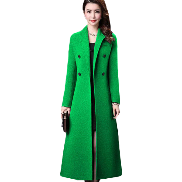 autumn long woolen coat female korean fashion slim double breasted wool jacket elegant women overcoat plus size 4xl tide h1331 women's, Black
autumn long woolen coat female korean fashion slim double breasted wool jacket elegant women overcoat plus size 4xl tide h1331 women's, Black