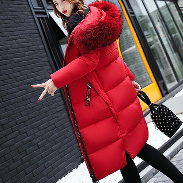 Women's Down & Parkas Winter Jacket High Quality Hooded Coat Women Jackets Medium and long padded cotton dress Woman Clothing #0901 092U, Black
Women's Down & Parkas Winter Jacket High Quality Hooded Coat Women Jackets Medium and long padded cotton dress Woman Clothing #0901 092U, Black