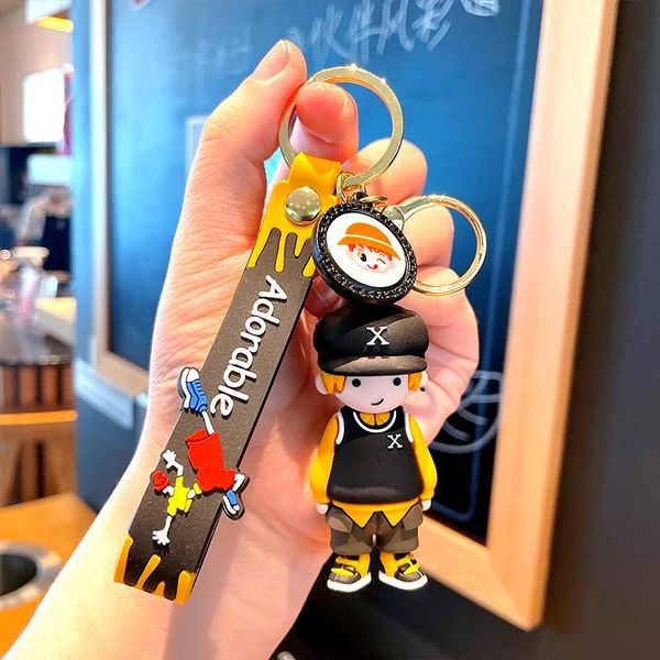 keychains cute keychain for women cool boy doll resin key chain car keys pendant shoolbag female accessories, Silver
keychains cute keychain for women cool boy doll resin key chain car keys pendant shoolbag female accessories, Silver