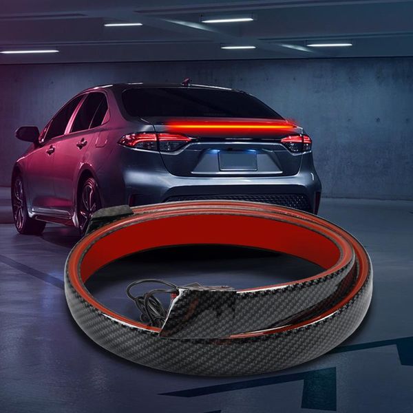 emergency lights 130cm car trunk tail brake carbon fiber 12v led high rear additional slight multifunction turn signal running lamp
emergency lights 130cm car trunk tail brake carbon fiber 12v led high rear additional slight multifunction turn signal running lamp