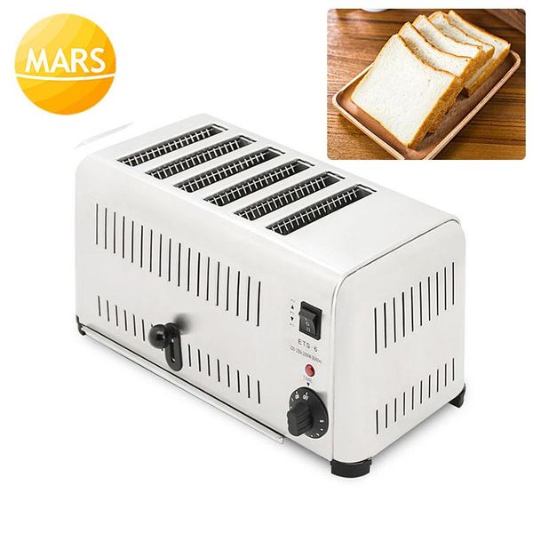 bread makers stainess steel 6-slice toaster electric toast machine 2500w commercial use sandwich maker grill 220v
bread makers stainess steel 6-slice toaster electric toast machine 2500w commercial use sandwich maker grill 220v
