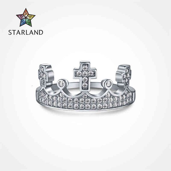 band rings style s925 sterling silver cross crown ring, minority design
band rings style s925 sterling silver cross crown ring, minority design