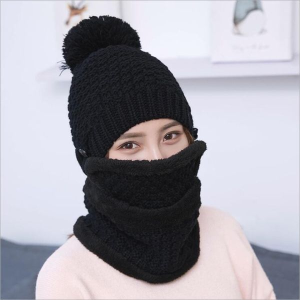 sweet and lovely ladies outdoor warm autumn and winter knitted hats & scarves sets gszm004a fashion plush woolen hat scarf mask cover set, Blue;gray
sweet and lovely ladies outdoor warm autumn and winter knitted hats & scarves sets gszm004a fashion plush woolen hat scarf mask cover set, Blue;gray