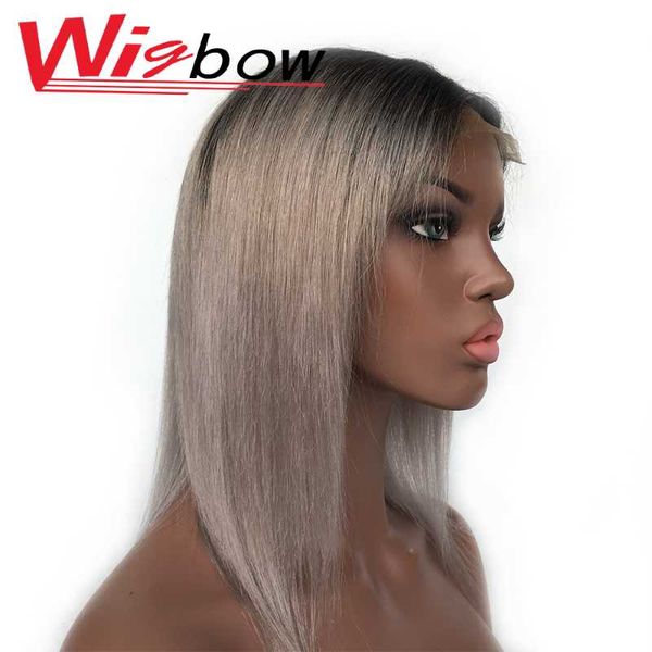 grey human hair wig ombre straight lace closure mongolian remy preplucked with baby colored wigs, Black;brown
grey human hair wig ombre straight lace closure mongolian remy preplucked with baby colored wigs, Black;brown